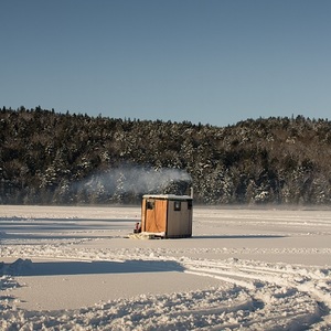 ice fishing